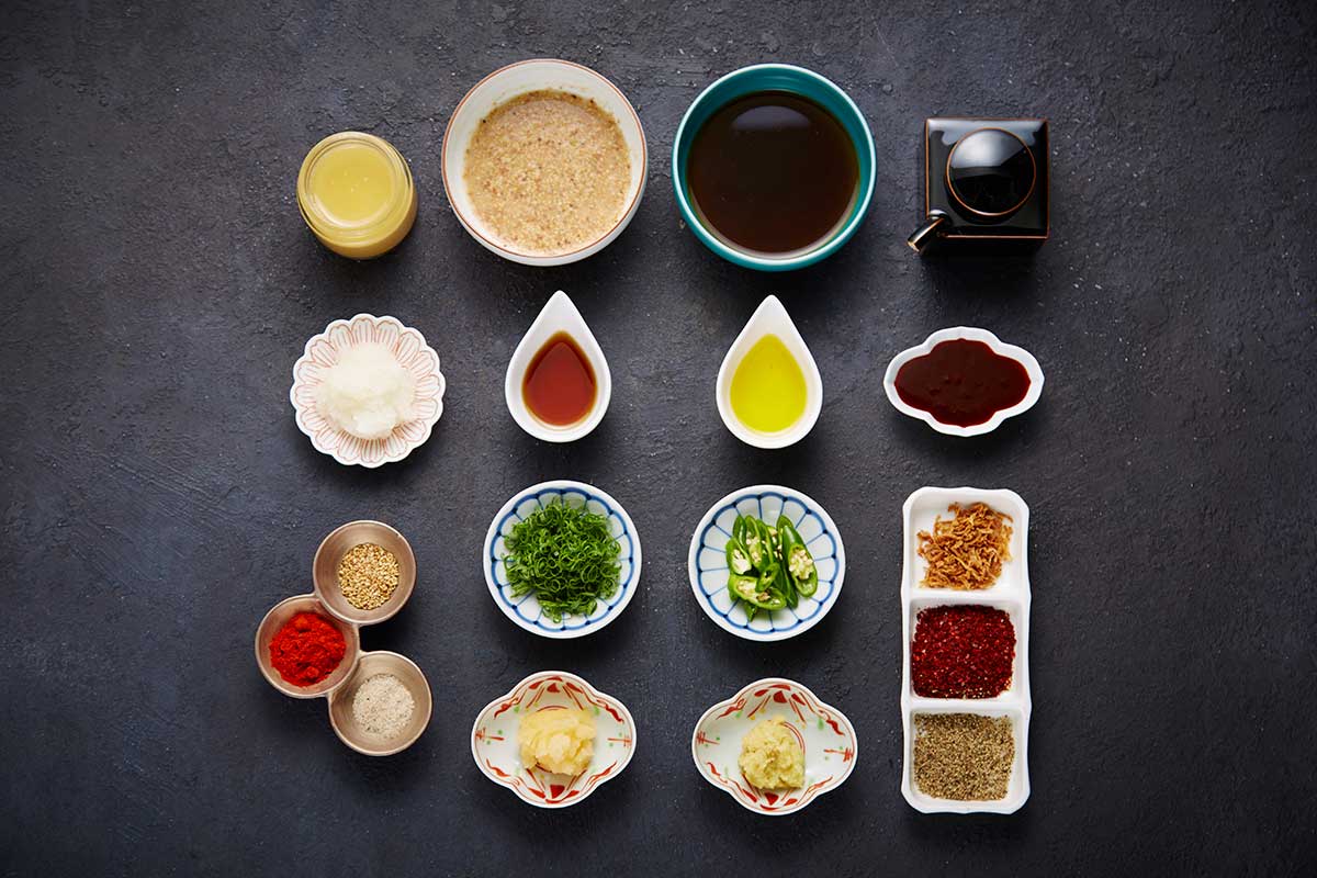 Shabu Shabu Condiment Set